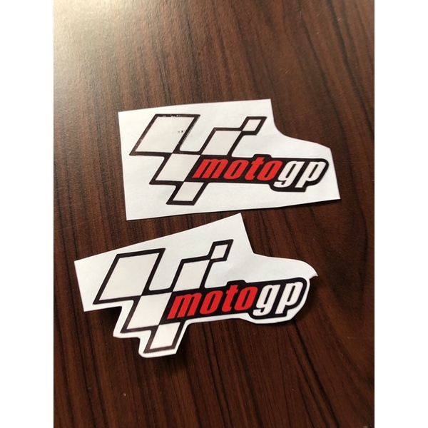 Logo Motogp Trắng Decal in