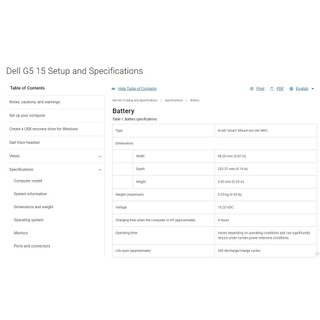 Pin Sạc dell G5 15 5587