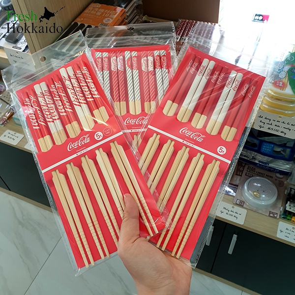 Set 5 đôi đũa Coca Cola