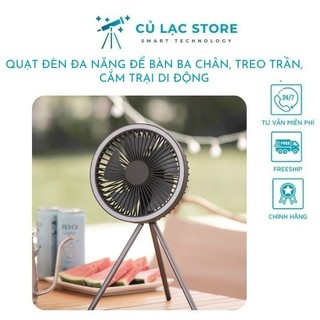 Quạt tích điện du lịch, cắm trại Xiaomi 4000mah và 10000mah