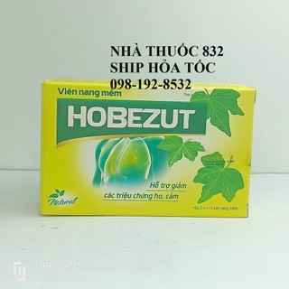 VIÊN NANG MỀM HOBEZUT HỘP 3 VỈ X 10 VIÊN