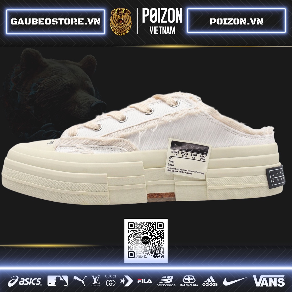 Giày Best Original Quality *like*auth like*authentic Sneaker *_xVESSEL G.O.P Mule Slip On_* 0313ZNL