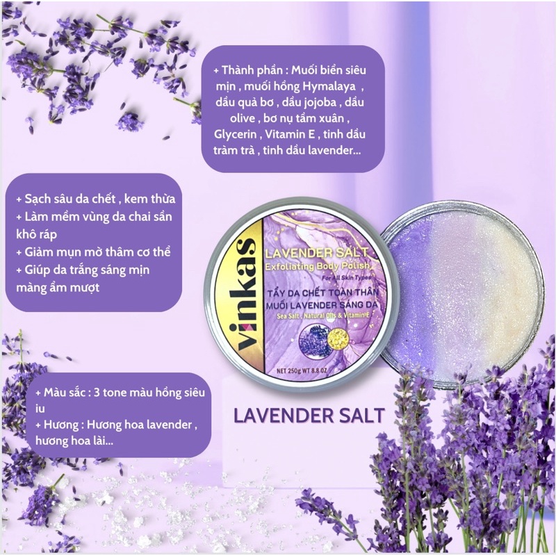 TẨY DA CHẾT TOÀN THÂN VINKAS TRẮNG SÁNG DA