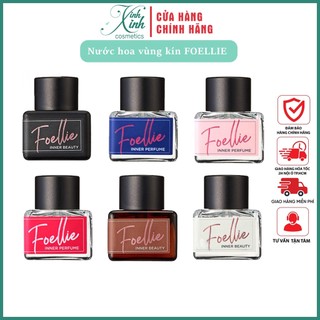 Nước hoa vùng kín foellie 5ml nước hoa bím thơm lâu giúp cô bé thơm nhẹ nhàng