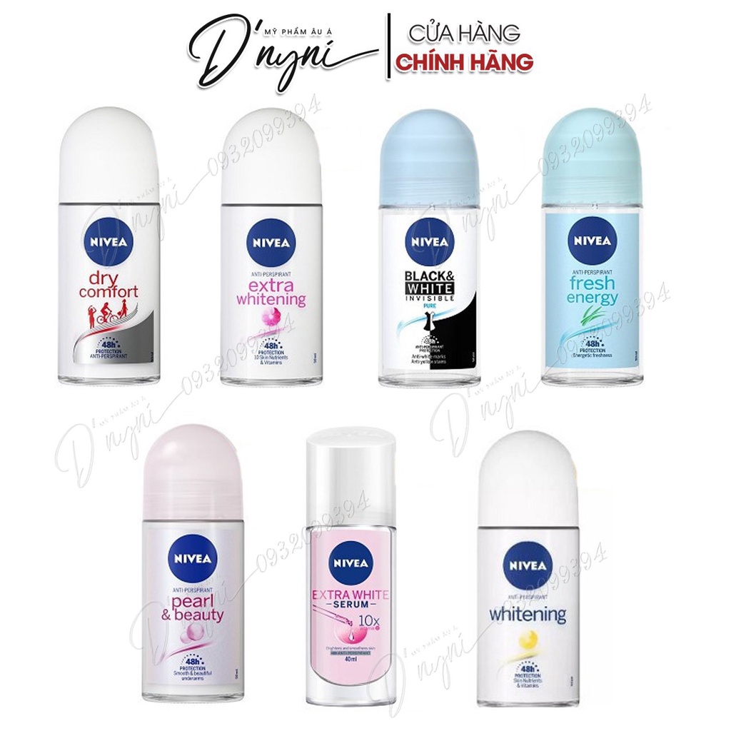 Lăn Khử Mùi Nivea Đức Dành Cho Nữ 50 ML