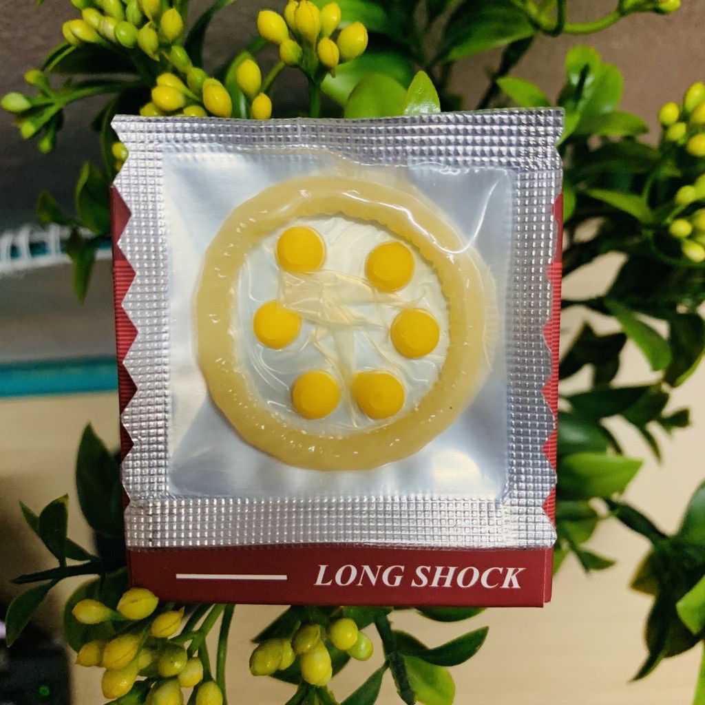 Combo 5 hộp Bao cao su Bi Xmen 6 hạt bi to , gai nhỏ thân bao