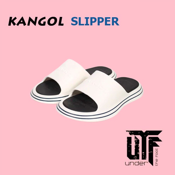 Dép Kangol Slipper bánh mì đen chính hãng 6225162107