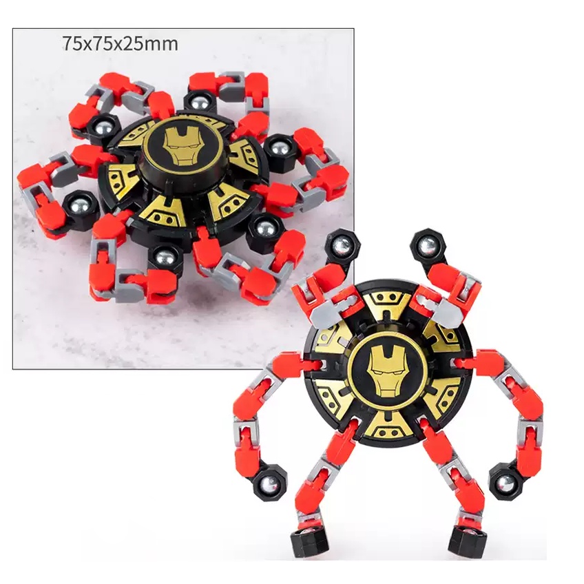 Con Quay Spinner Biến Hình Thông Minh được thiết kế để giải trí, giải tỏa căng thẳng và giúp trẻ sáng tạo