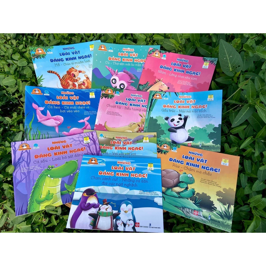 Sách thiếu nhi - Amazing animals - Những loài vật đáng kinh ngạc