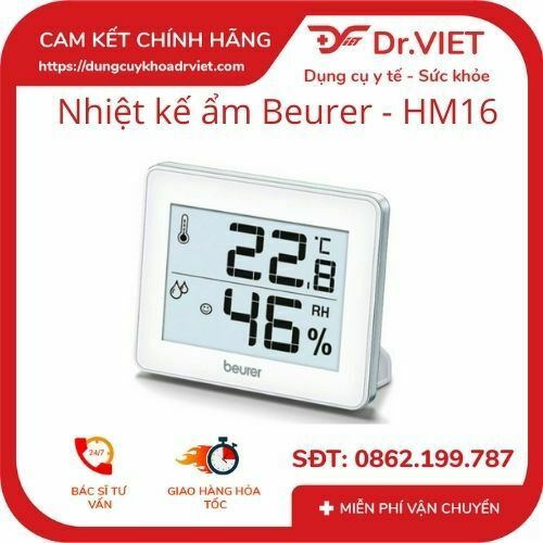 NHIỆT ẨM KẾ HM16 GIÚP NGƯỜI SỬ DỤNG ĐO ĐƯỢC NHIỆT ĐỘ, ĐỘ ẨM TRONG PHÒNG ĐỂ TỪ ĐÓ CÓ GIẢI PHÁP CÂN BẰNG ĐỘ ẨM