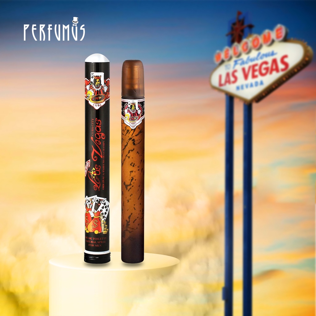 Nước hoa Nam Cuba Las Vegas Chính Hãng Pháp - 35ml - Đi tiệc,Hẹn Hò,Chill