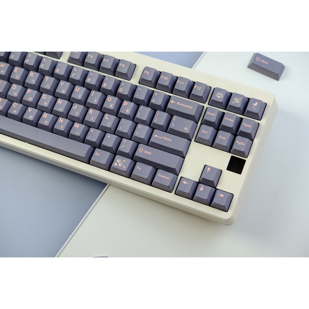 GMK Owl Keycap, 129 Phím Keycaps PBT Cherry Profile DYE-SUB Cá Nhân Keycaps GMK Cho Bàn Phím Cơ