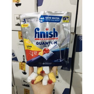 Viên rửa chén bát Finish Quantum Max Đức SẠCH NHẤT, TỐT NHẤT