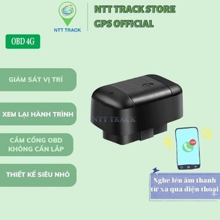 Thiết bị định vị ô tô (4G) OBD II giám sát vị trí xe - Bảo hành chính hãng 12 tháng