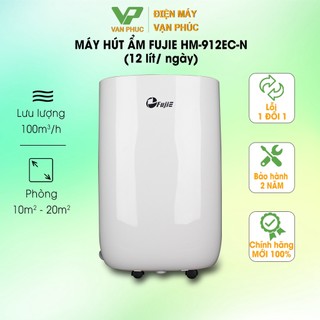 Máy hút ẩm fujie hm-912ec-n - chính hãng bh-24 tháng