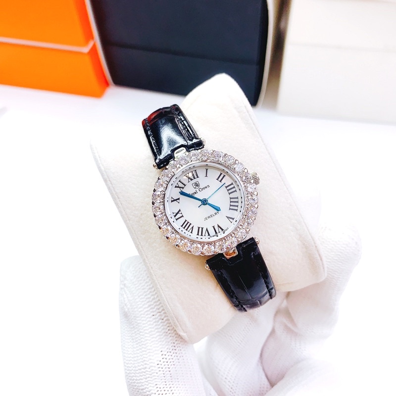 Đồng hồ Royal Crown 6305 dây da
