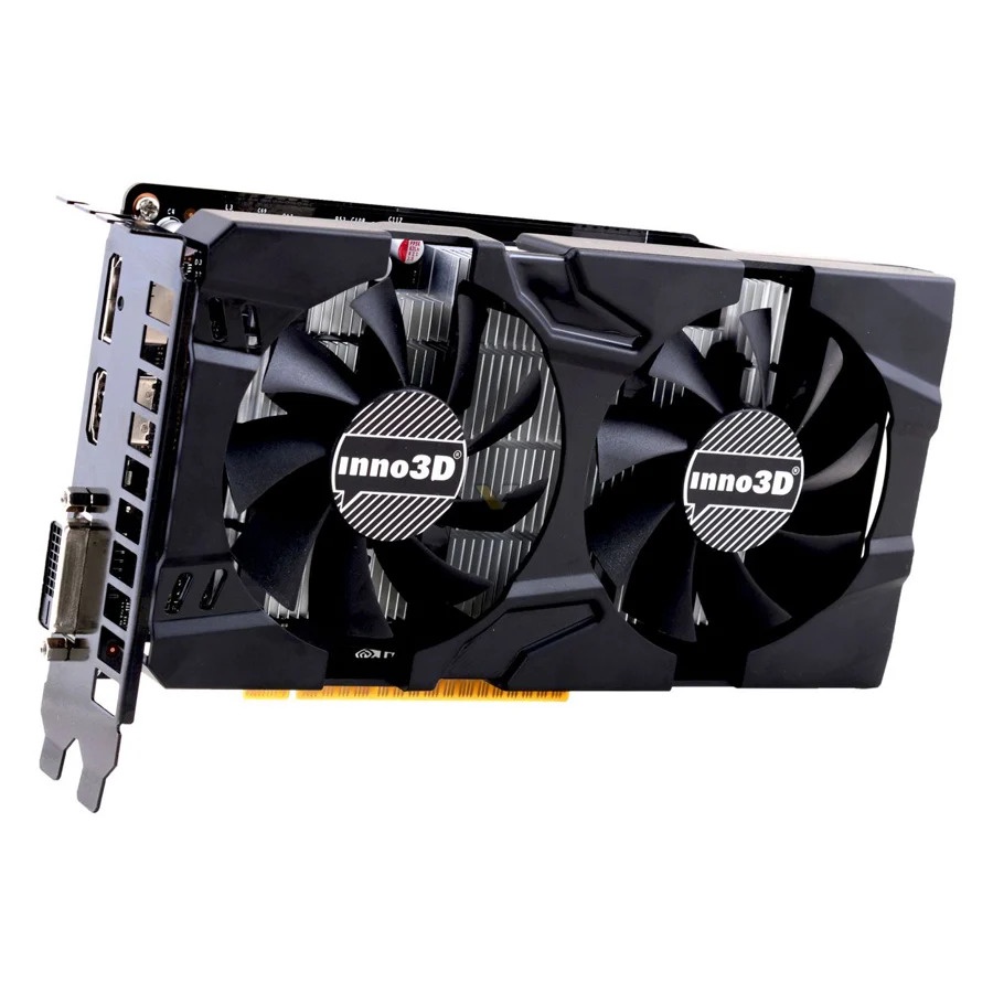 Card màn hình Inno3D GTX 1050Ti Twin X2 4GB GDDR5 cũ