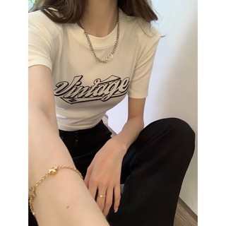 ÁO CROPTOP ÔM VINTAGE TAVIN8