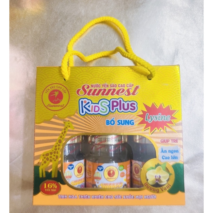 Yến sào Sunnest Trẻ Em, giải pháp giúp bé thông minh, cao lớn