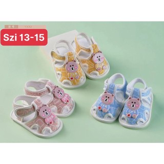 Dép Sandal tập đi đế cao su non êm chân,chống trơn trượt cho bé trai bé gái