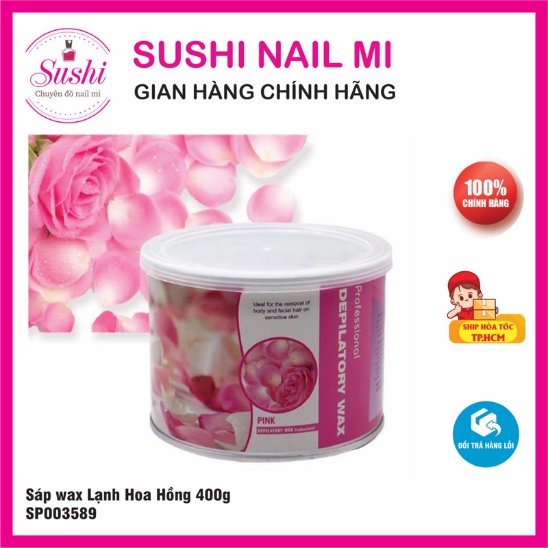 Sáp wax lạnh 400g chuyên dụng cho các spa nail - Sushi nail mi