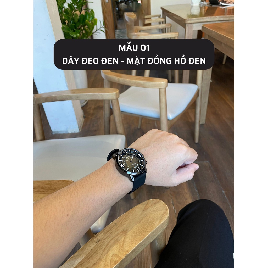 Đồng Hồ Nam DouKou, Phong Cách Cá Tính Basic Jewelry DH36, Kính Cường Lực