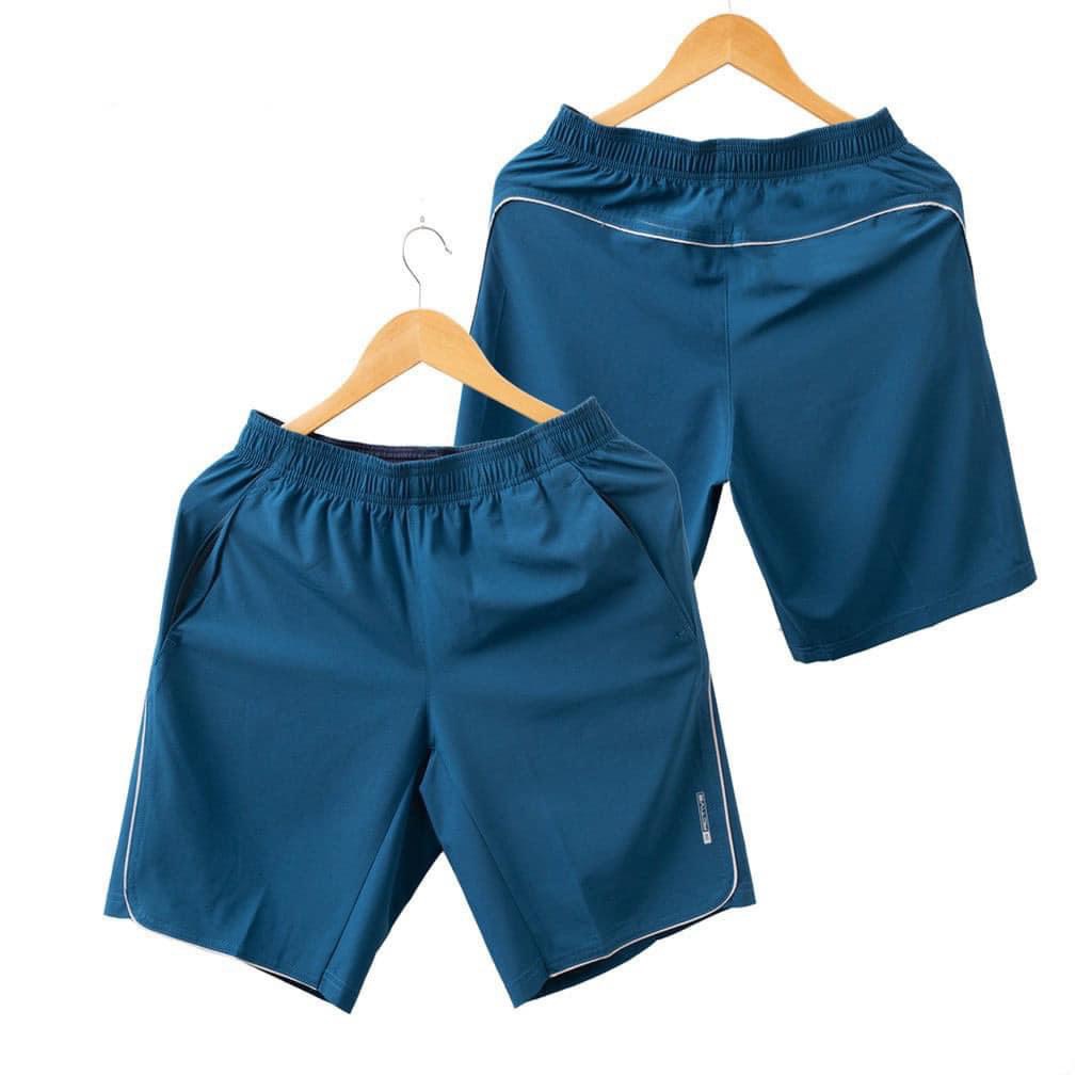 Quần Đùi Nam Thể Thao, Quần Short Nam Vải Gió 5S, Siêu Nhẹ, Bền Mầu, Thoáng Mát, Dáng Thể Thao, Hàng VNXK