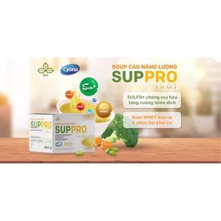 Súp Cao Năng Lượng SUPPRO GOLD – Dinh Dưỡng Hồi Phục Cho Bệnh Nhân Ung Thư, Người Bị Suy Nhược