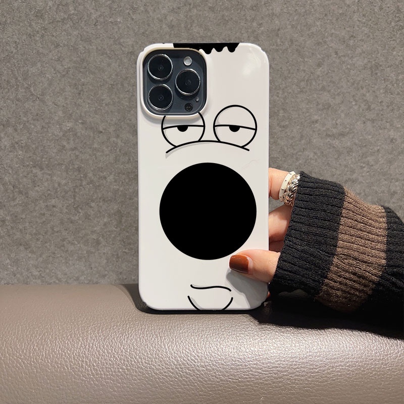 Ốp Điện Thoại Cứng Hình Gấu Vui Nhộn Cho iphone 14promax 11 13 12 7Plus 8 X XS Max