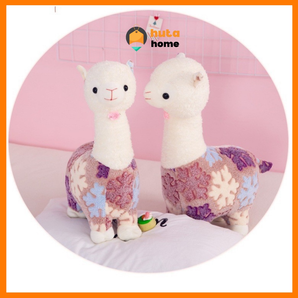 Thú nhồi bông hình lạc đà Alpaca hàng cao cấp