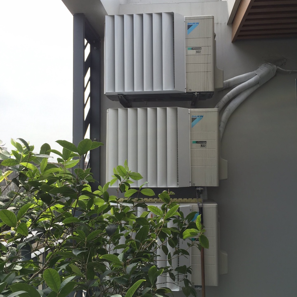 Chuyển hướng gió cục nóng điều hòa 600x600x100mm