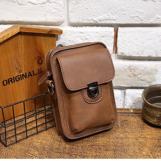Túi Đeo Chéo Da Nam Nữ Unisex Cao Cấp Chống Trầy Xước Chống Nước