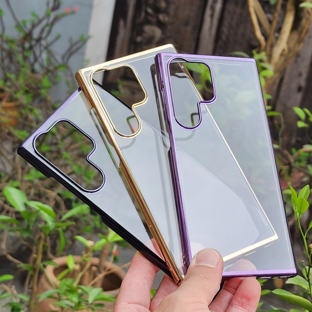 ốp lưng X LEVEL lưng trong viền màu samsung S23 / S23 PLUS / S23 ULTRA bảo vệ máy