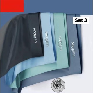 [Hàng trả order, không có dư] Set 4 quần sịp nam băng lạnh