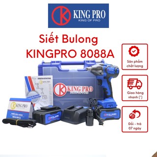 Máy siết bulong dùng pin kingpro 8088a 21vf pin 10cell_pin dung lượng cao