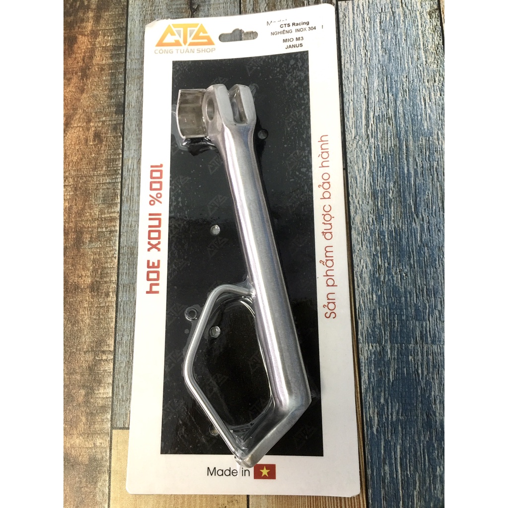 Chân chống INOX mio m3