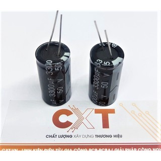 Tụ hóa 3300uf 50v 18x35mm
