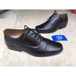 Giày tây nam công sở da Pu cao cấp đủ size, Giày lười nam buộc dây có đế khâu chắc chắn phù hợp với công sở, văn phòng