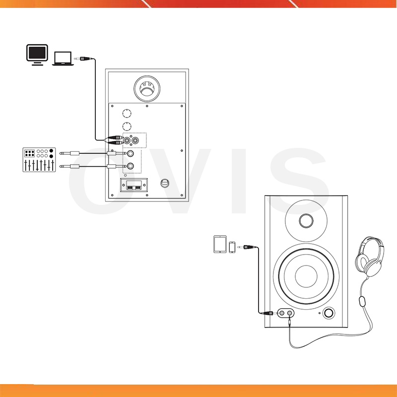 Edifier MR4 - Loa Kiểm Âm Công Suất 42W, Kết Nối TRS/RCA/AUX Cho Phòng Thu