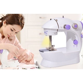 Máy may để bàn mini có đèn led , máy khâu gia đình nhỏ gọn