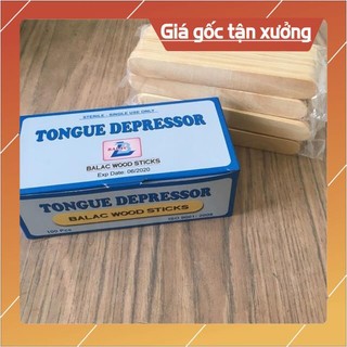 Que Đè Lưỡi Tiệt Trùng (Hộp 100 cái)