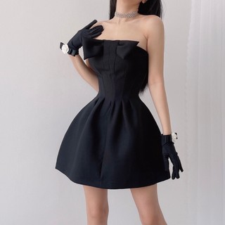 Đầm cúp ngực dáng xòe mini Emilyshop