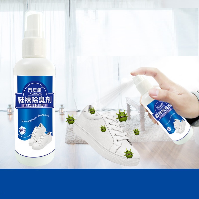 Chai xịt khử mùi giày William Weir mini 100ml tiện lợi mang theo đi làm, đi học, đi du lịch