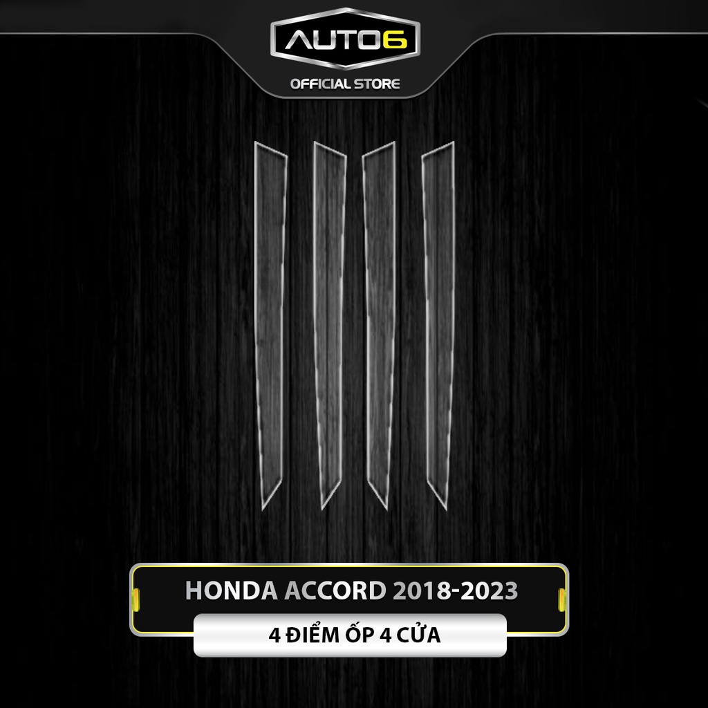 HONDA ACCORD 2018-2023 - Phim PPF dán bảo vệ nội thất ô tô - AUTO6 &lt;Chống xước và che mờ các vết xước cũ&gt;