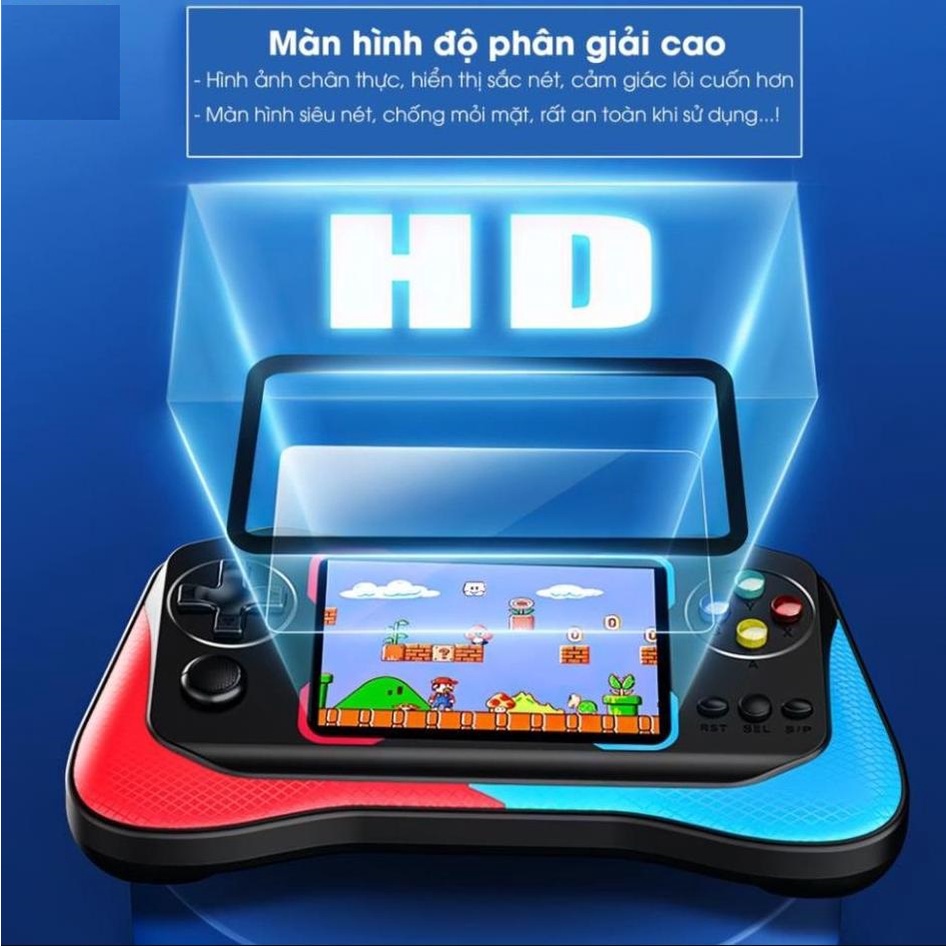 Máy chơi game cầm tay Sup Q12 500 trò cổ điển, kết nối với tivi, lỗi 1 đổi 1 | BigBuy360 - bigbuy360.vn