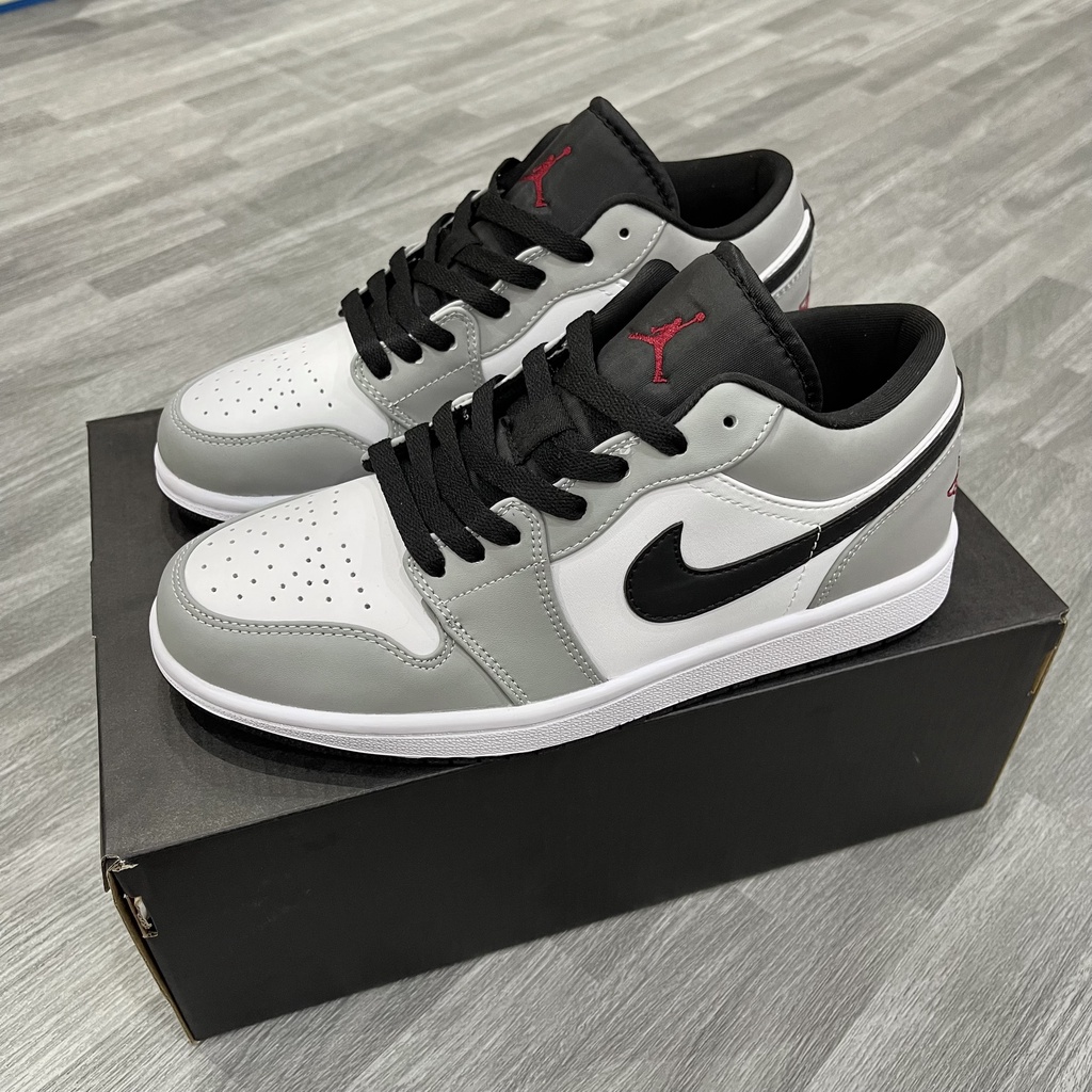Giày Jordan 1 Low Light Smoke Grey - Nguyên Bản SC