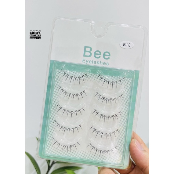 Mi gân trong Bee siêu đẹp kết sợi đều, lông mi gân trong
