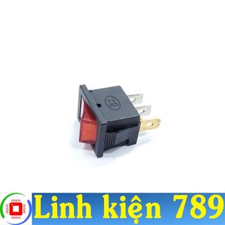Công tắc bập bênh 3 chân 6a 250v - 10a 125v có đèn