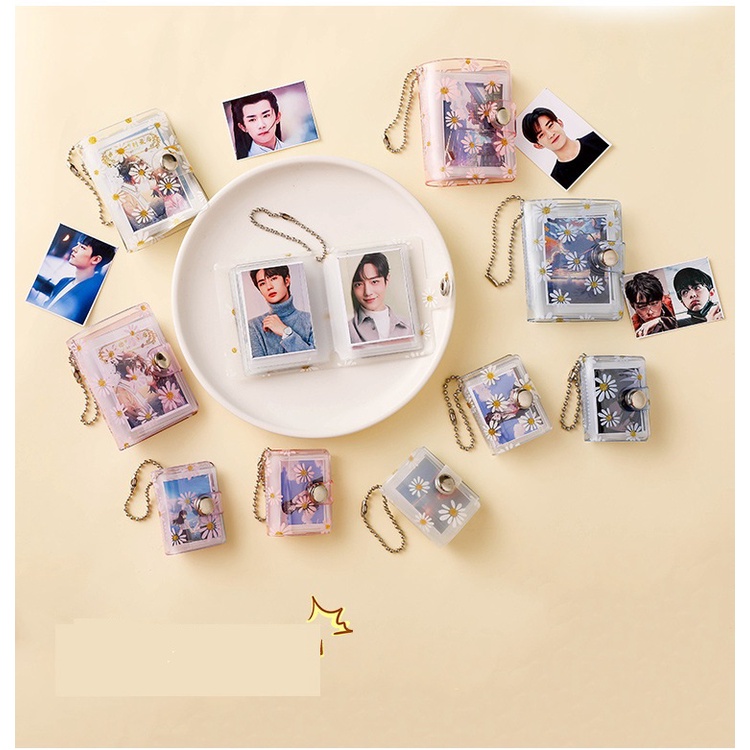 Móc khóa album ảnh và in ảnh theo yêu cầu - Móc khóa in hình mini dễ thương, độc lạ BONGBIHOUSE