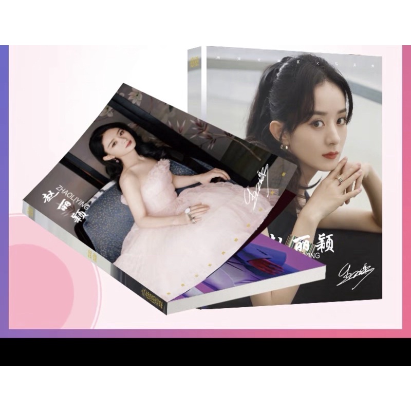 Photobook Album ảnh 64trang hình Triệu Lệ Dĩnh